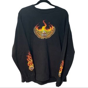 🔥RIDE HARLEY DAVIDSON L/S GRAPHIC SIZE MEDIUM 🔥